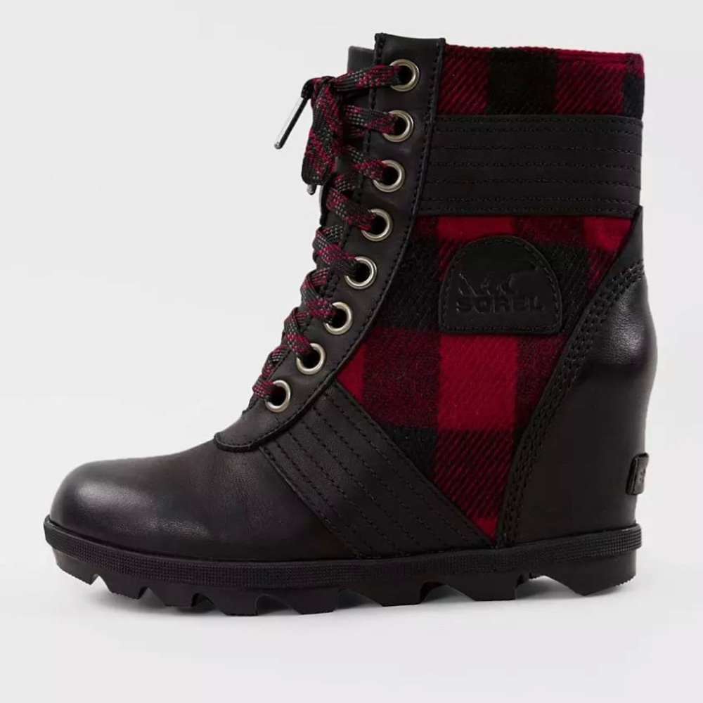 Sorel Lexi Wedge Buffalo Plaid